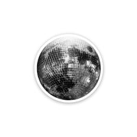 Disco Moon Sticker