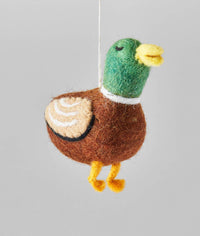 Duck Felt Ornament