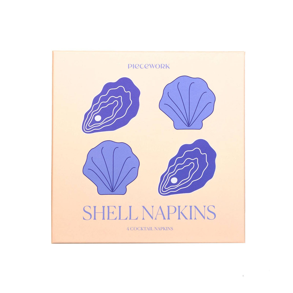 Shell Cocktail Napkins Set