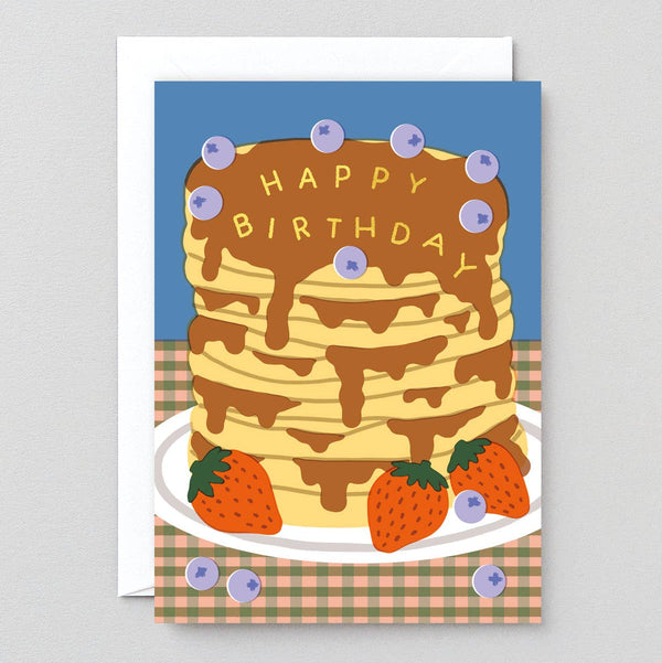 Happy Birthday Pancakes Card