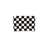 Cardholder in Checkered Cowhide