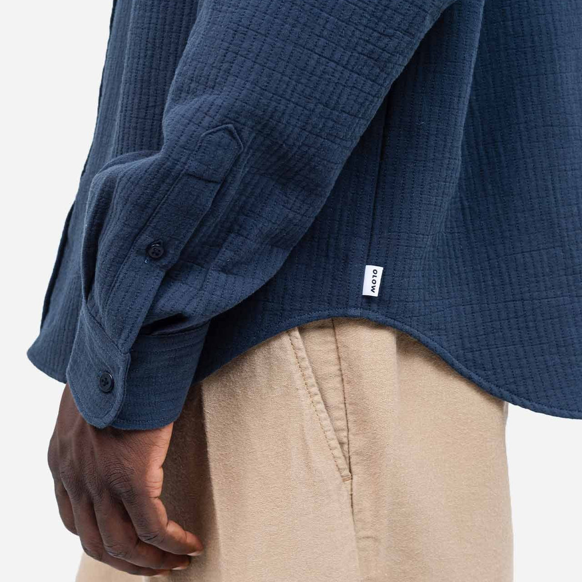 Nago Shirt in Bleu Nuit