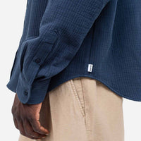 Nago Shirt in Bleu Nuit