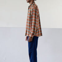 Chevron Weave Overshirt in Bright