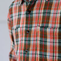 Chevron Weave Overshirt in Bright