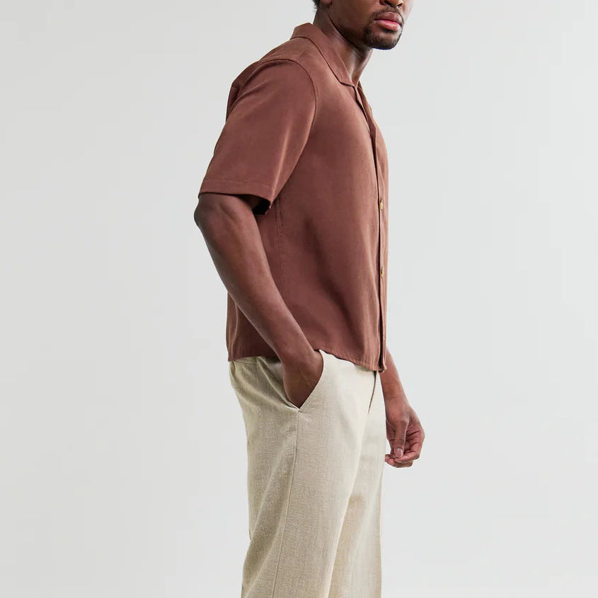 Curzon Shirt in Drapey Twill