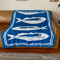 Pacific Row Plush Throw