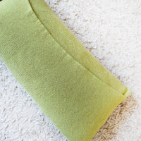 Pepperoni Meat Shop Knit Pillow - Pistachio Green