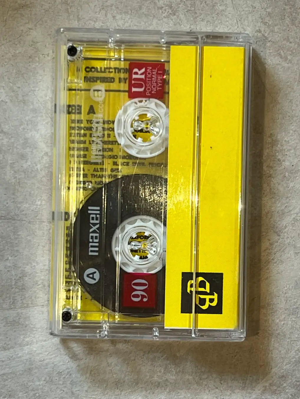 Giallo Inspired Cassette Mixtape