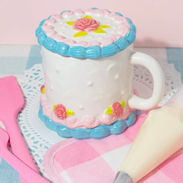 Cake Mug with Lid