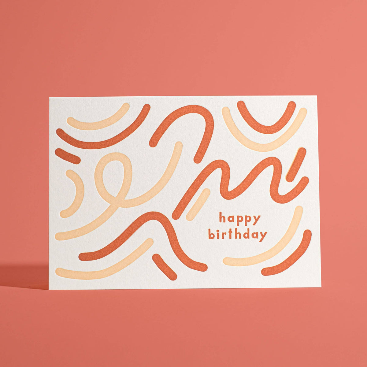 Happy Birthday Squiggle Card