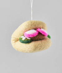 Bao Bun Felt Ornament