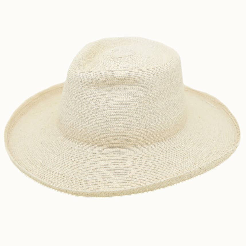 Palm Leaf Western Hat