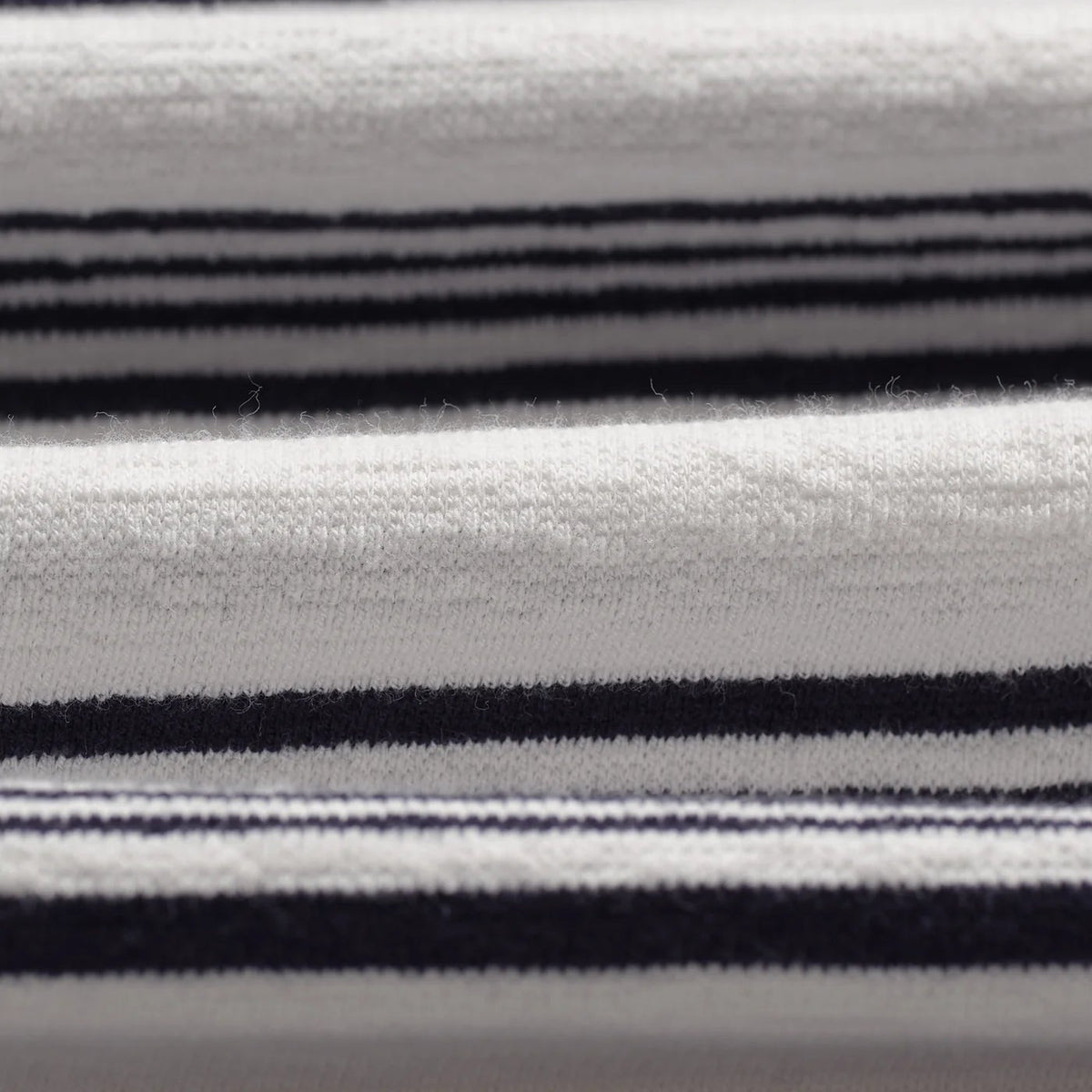 Dean Tee in Thin Textured Stripe