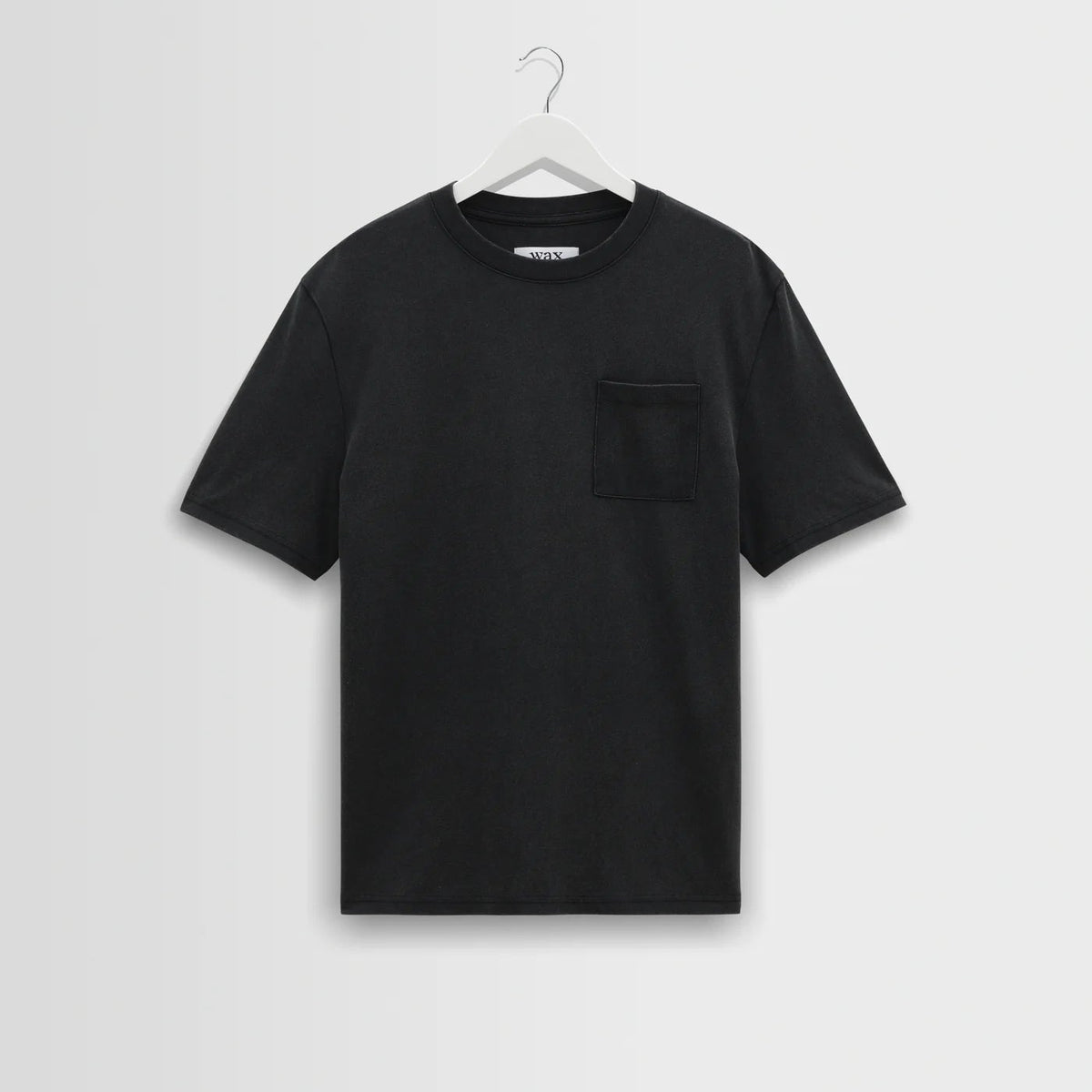 Dean Pocket Tee in Washed Black