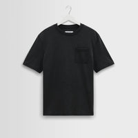 Dean Pocket Tee in Washed Black