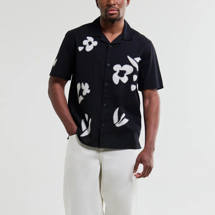 Didcot Shirt in Abstract Applique