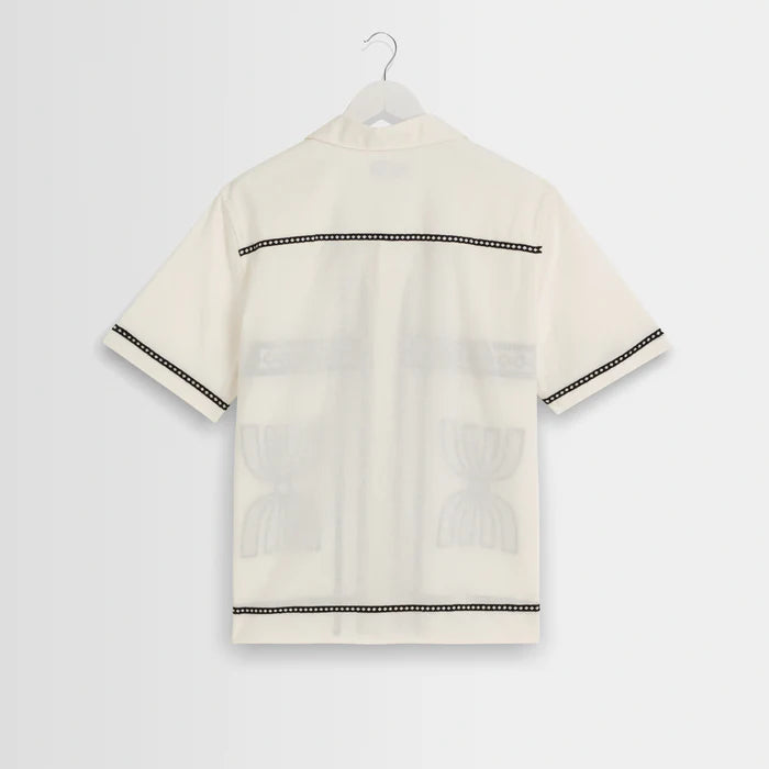 Didcot Shirt in Border Applique