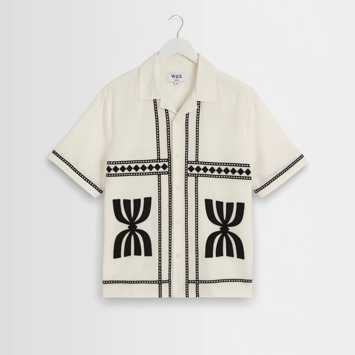 Didcot Shirt in Border Applique