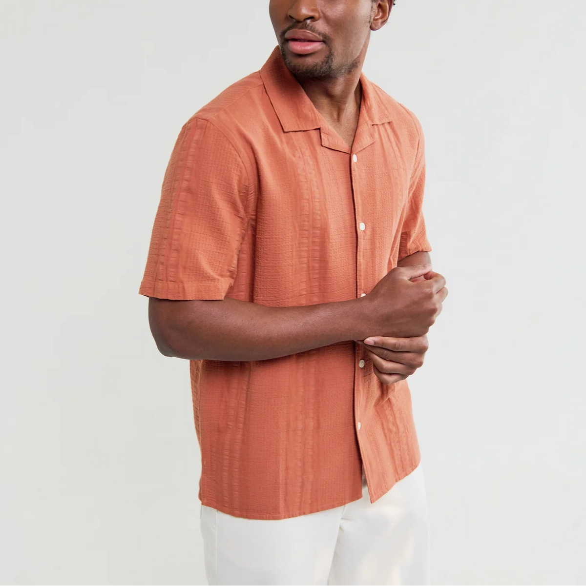 Didcot Shirt in Seersucker