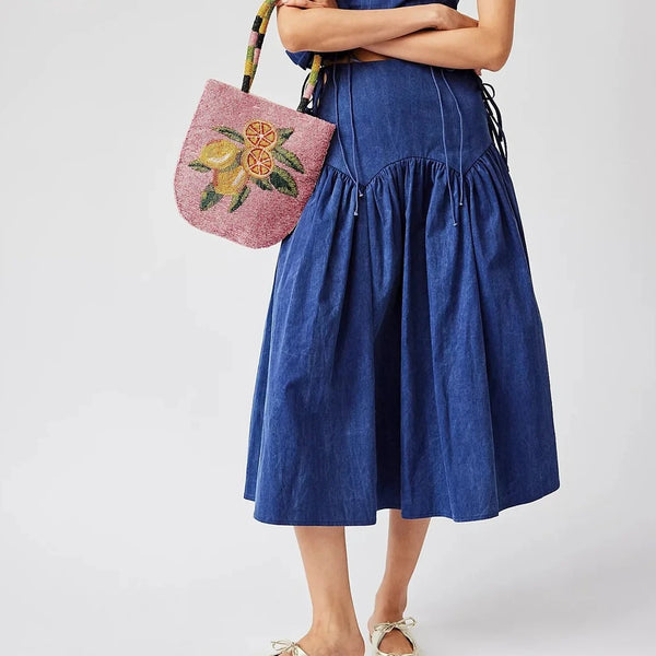 Nala Skirt in Bluberry