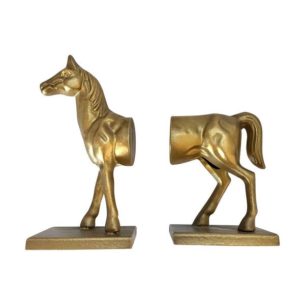 Horse Bookend Set