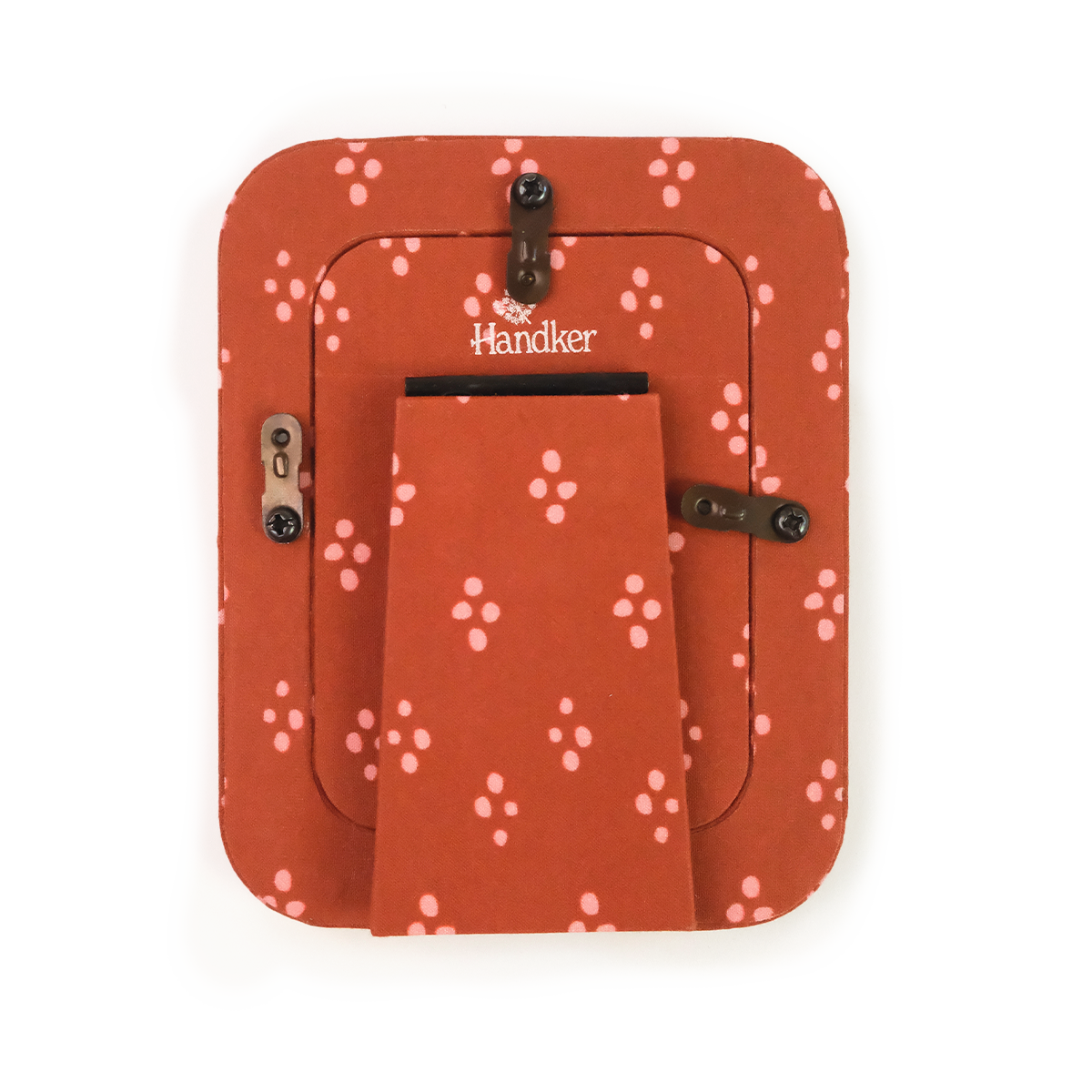 Fabric Frame in Red Dottie