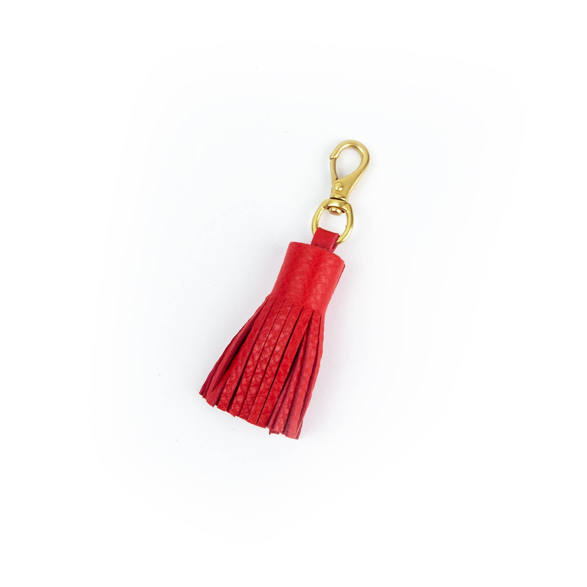 Tassel in Tomato Leather