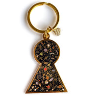 Keyhole to the Universe Keychain