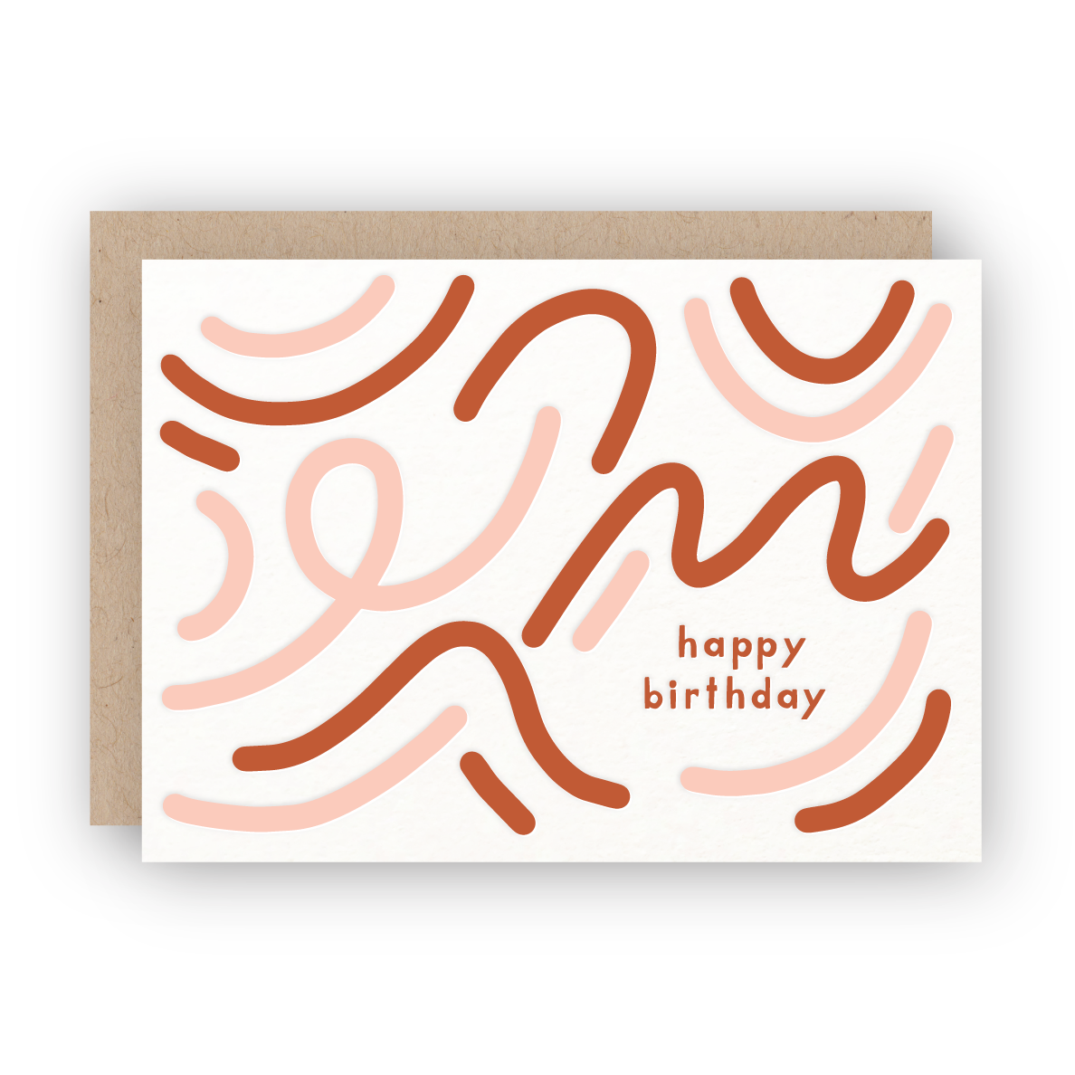Happy Birthday Squiggle Card