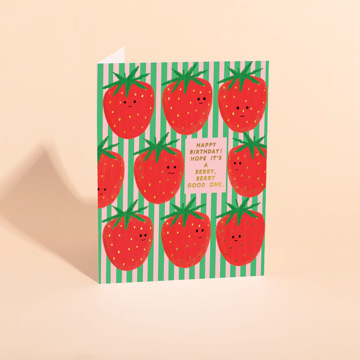 Mega Ichigo Party Birthday Card