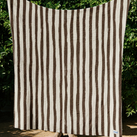 Stripe Plush Throw