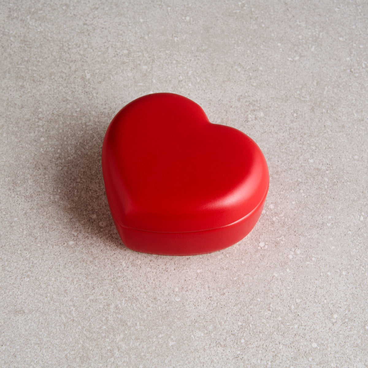 Red Heart Jar