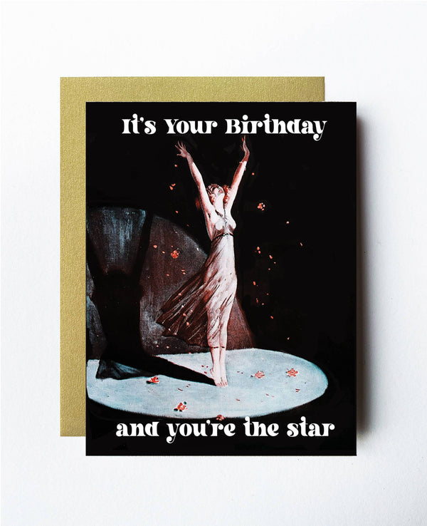 You're the Star Birthday Card