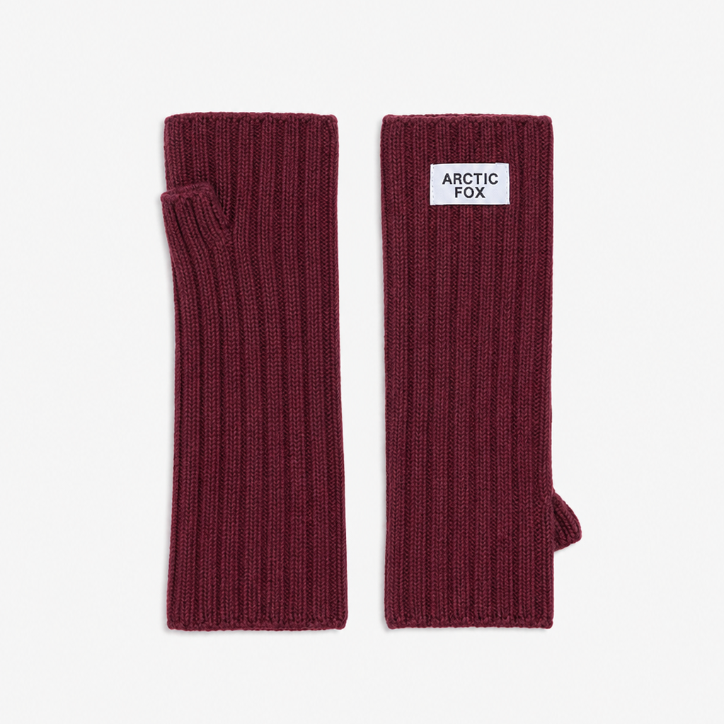 Merino Wool Fingerless Gloves