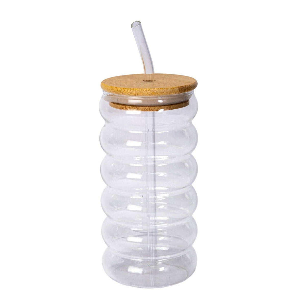 Tea Cup with Lid and Straw