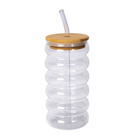 Tea Cup with Lid and Straw