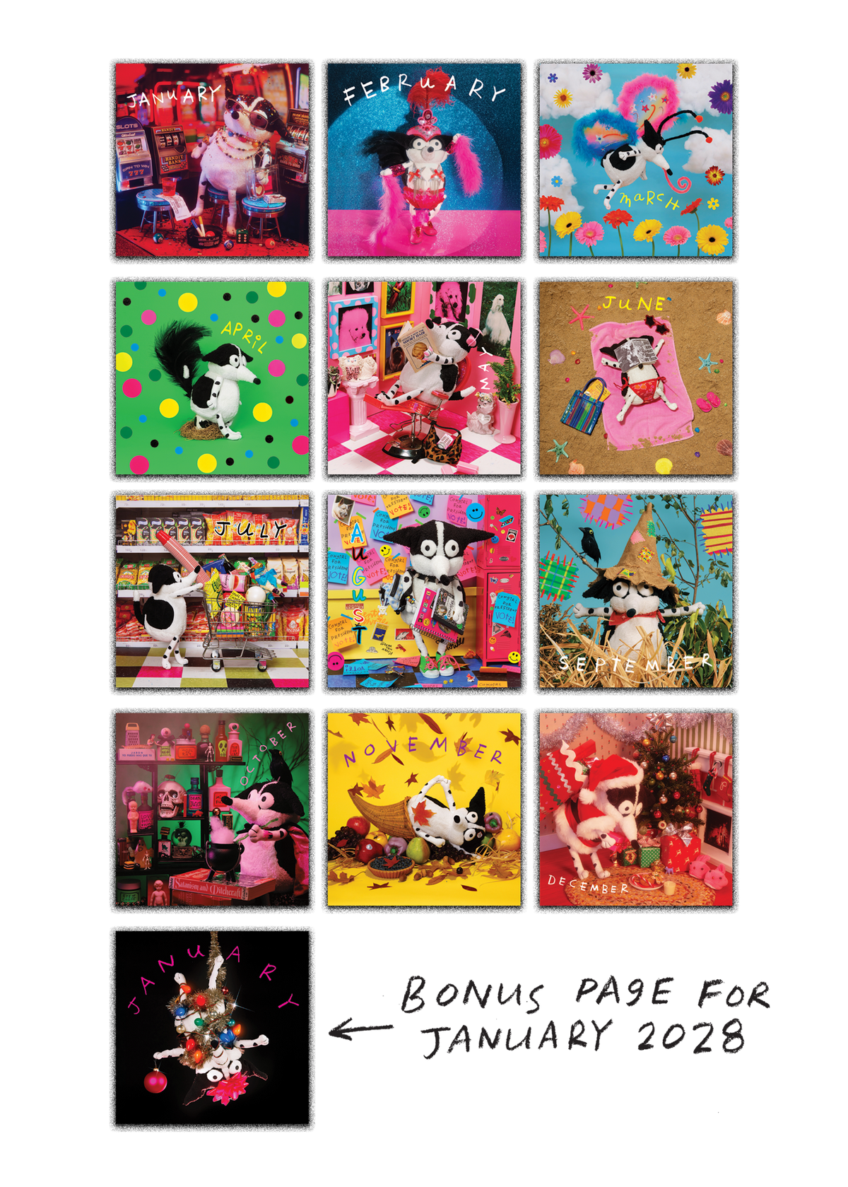 2027 Cowgirl Calendar