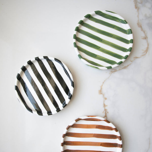 Striped Plates