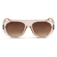 Wide Aviator Frame Sunglasses