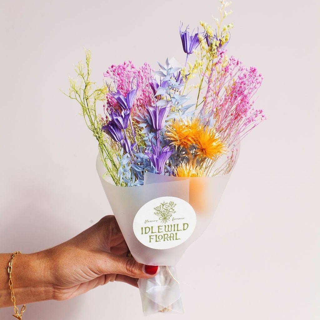 Pastel Dried Flower Mini Bouquet