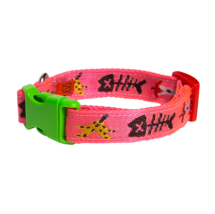 Trash Day Dog Collar
