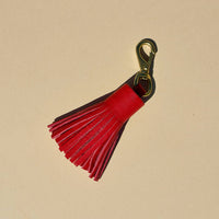 Tassel in Tomato Leather