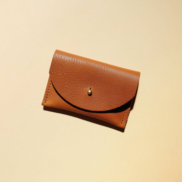 Cardholder in Cognac Leather