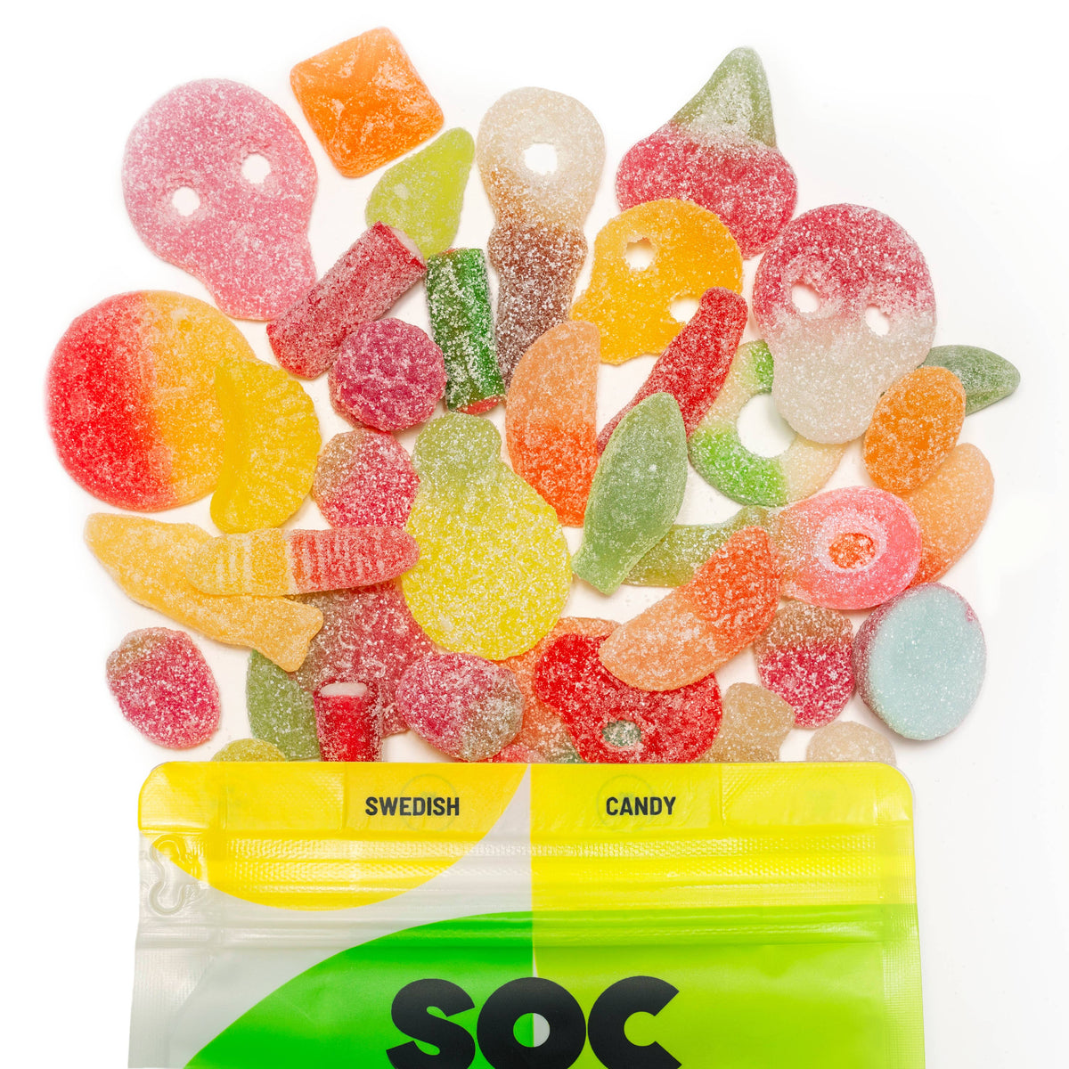 Sour Mix Swedish Candy Bag