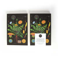 Vintage Botanical Dandelion Notebook