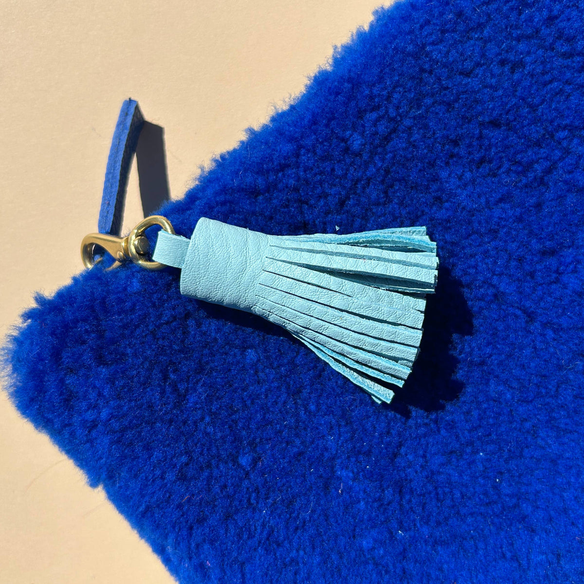 Tassel in Robin Leather