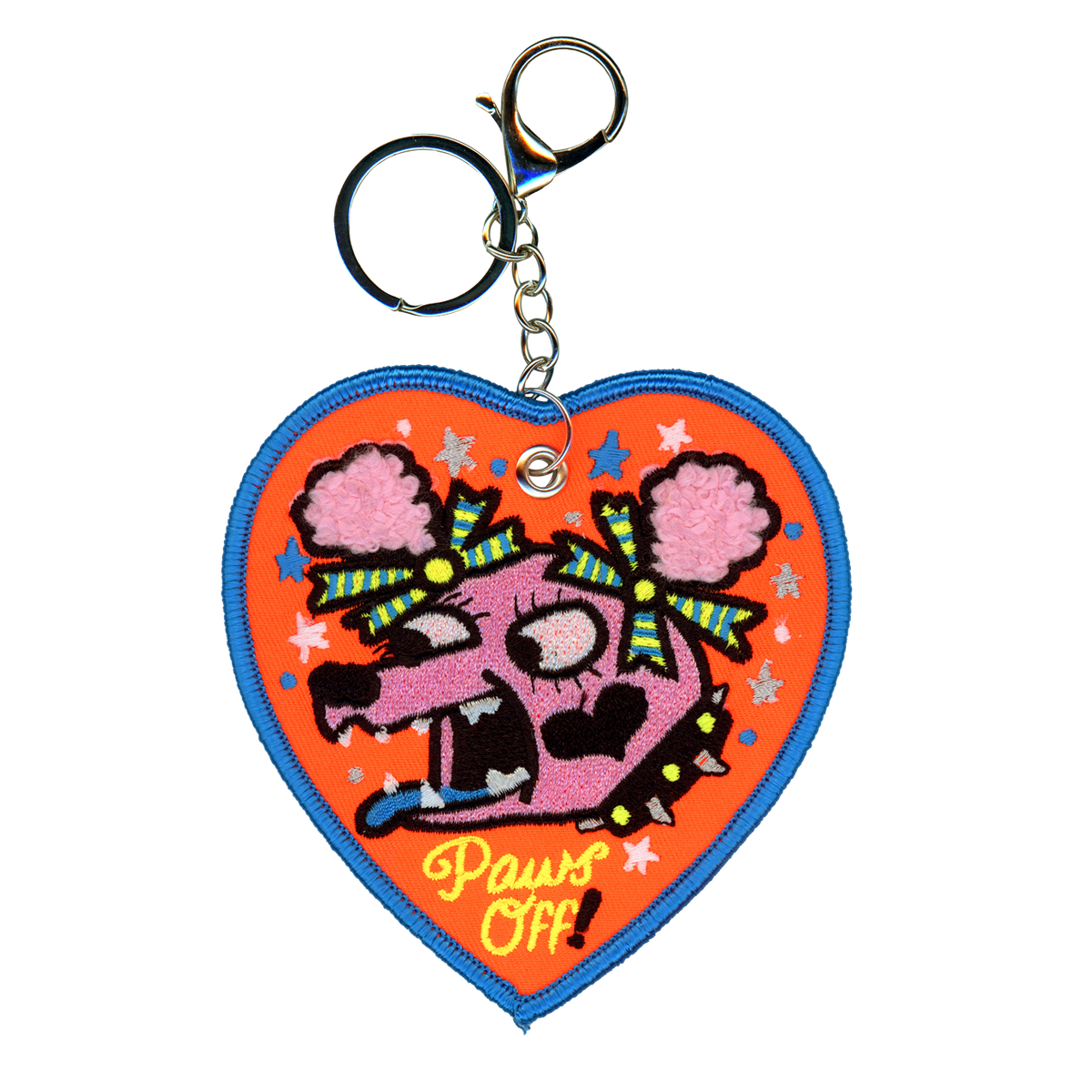 Paws Off Bag Charm