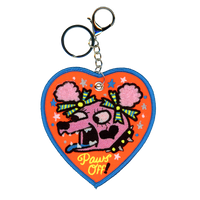 Paws Off Bag Charm