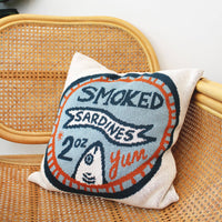 Sardine Can Knit Throw Pillow
